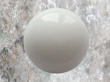 Crystal Glass Balls 100 mm Opaque White | Crystal Balls | Crystal Spheres