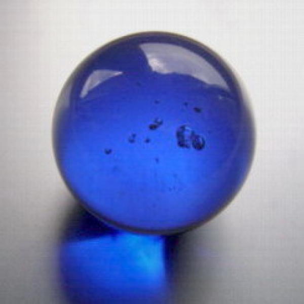 Glaskugel-35mm-kobaltblau handgefertigt