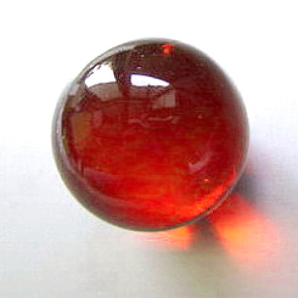 Glaskugel-35mm-orange handgefertigt