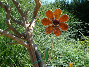 Gartenstecker-Blume